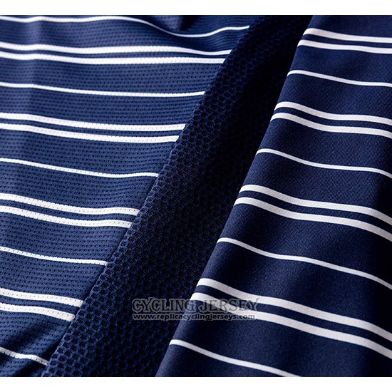 2019 Cycling Jersey La Passione Stripe Blue Short Sleeve And Bib Short